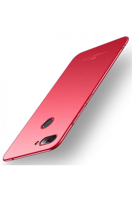 eng pl MSVII Simple Ultra Thin Cover PC Case for Xiaomi Mi 8 Lite red 44989 1