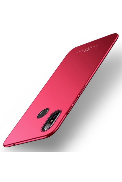 eng pl MSVII Simple Ultra Thin Cover PC Case for Xiaomi Mi Mix 3 red 46914 1