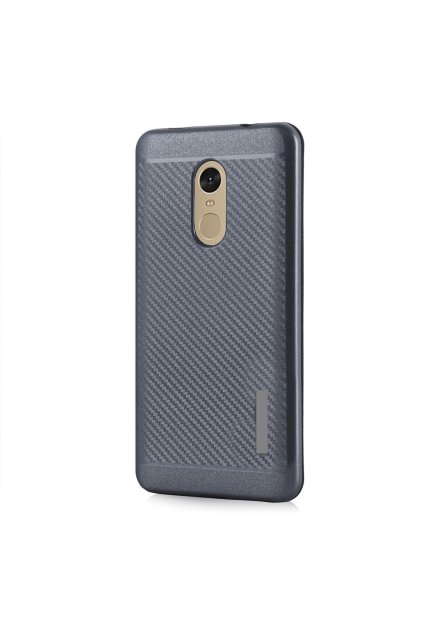 Odolný karbonový kryt na Xiaomi Redmi note 4 šedý