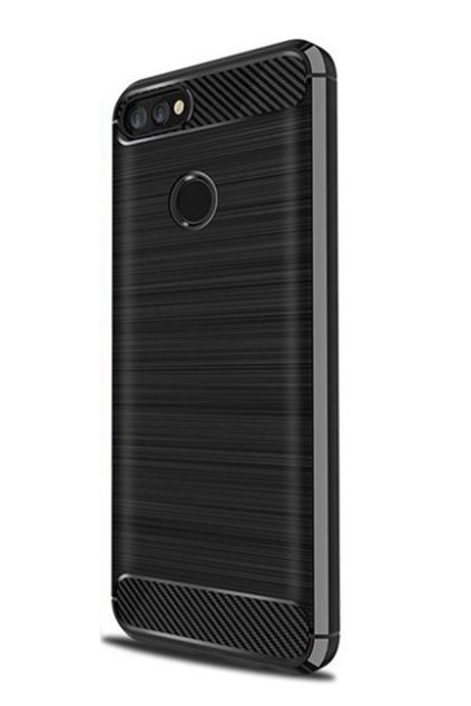 Matný carbon styl kryt na Huawei y7 prime 2018
