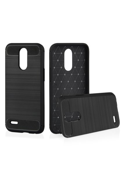 Ohebný carbon kryt na LG K10 2017