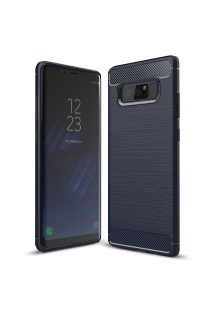 6123 ohebny carbon kryt na samsung galaxy note 8 modry