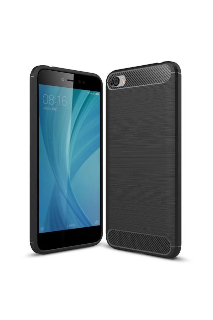 Matný carbon styl kryt na XIaomi redmi note 5A černý