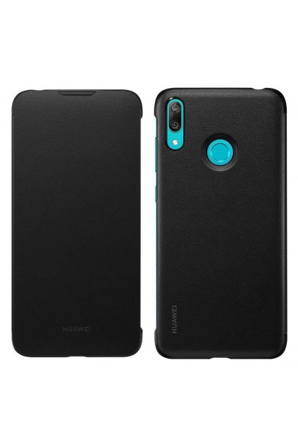 eng pl Huawei etui flip cover do Y7 2019 czarne 49400 1