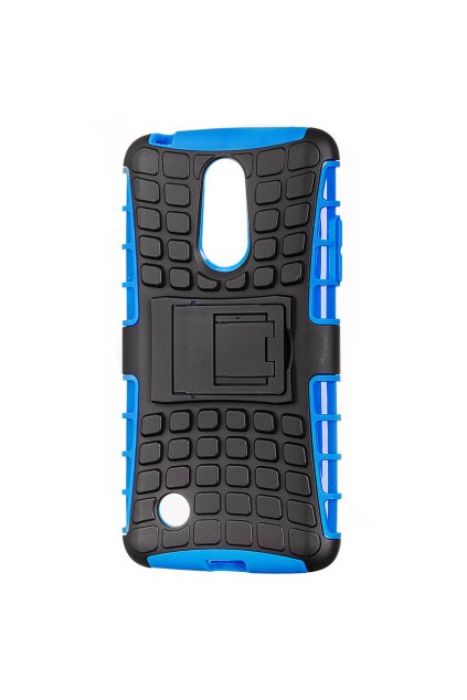 Outdoor odolný obal se stojánkem na LG K8 2017 modrý 1