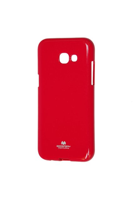 perleťový kryt na Samsung Galaxy A3 2017 červený