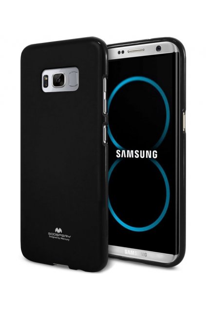 perleťový kryt na Samsung Galaxy S8 černý