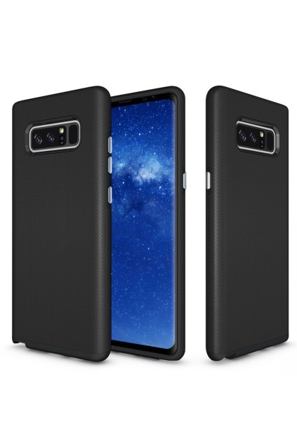 pogumované pouzdro na samsung galaxy note 8 černé