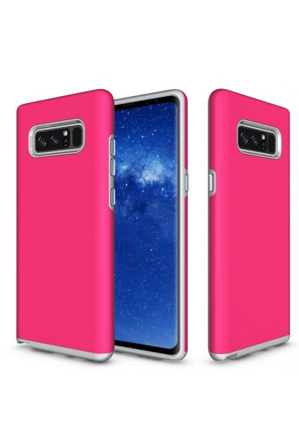 pogumované pouzdro na samsung galaxy note 8 růžové