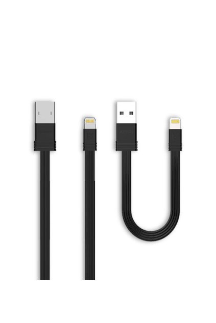 remax 2 v 1 ightning kabel černý