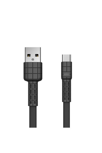 eng pl Remax Armor Series flat USB USB Type C cable 5V 2 4A black RC 116a 49638 1