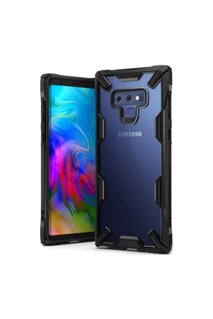 eng pl Ringke Fusion X durable PC Case with TPU Bumper for Samsung Galaxy Note 9 N960 black FUSG0003 RPKG 42573 1