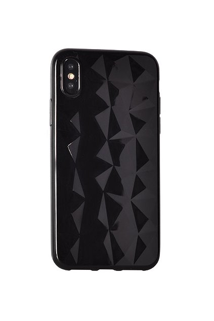 Diamantový siliknový kryt na huawei P20 lite černý