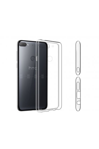 For HTC Desire 12 12 Plus Case Slim Clear Transparent Nature Soft TPU Silicon Cover Cell