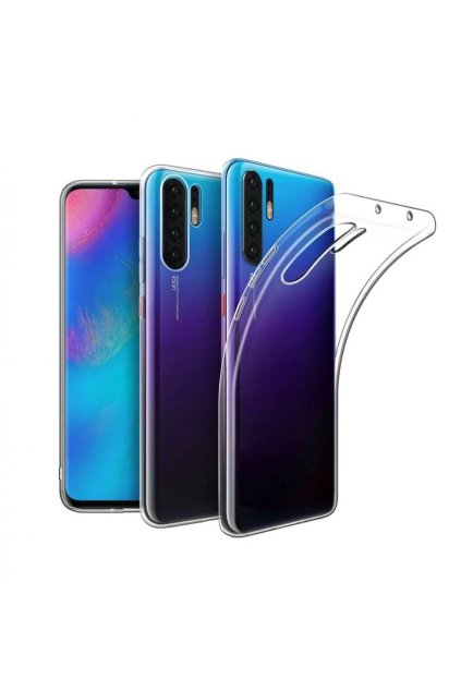 Zosilnený silikónový kryt 2mm na Huawei P30 Pro