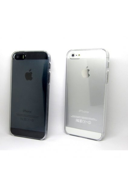 132 silikonovy transparentni kryt na iphone 5 5s iphone se