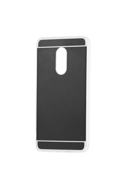 silikonový zracadlový obal na Xiaomi Redmi Note 4 černý