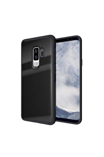 eng pl Tempered Glass Case Durable Cover with Tempered Glass Back Samsung Galaxy S9 Plus G965 black 38912 1