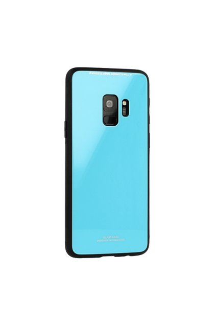 Skleněný kryt na Huwaei p20 lite světle modrý