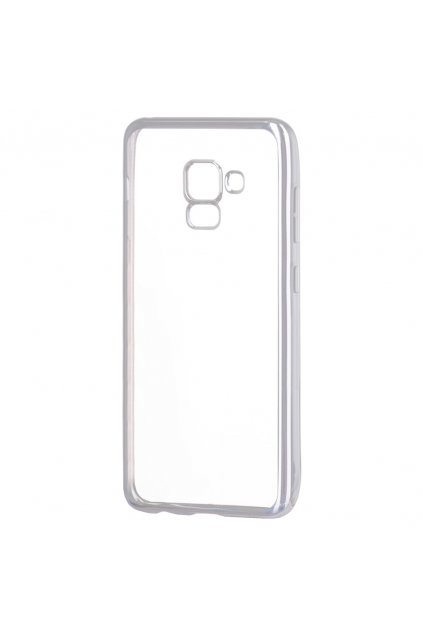 TPU KRYT PRO SAMSUNG GALAXY A8 2018 STŘÍBRNÝ