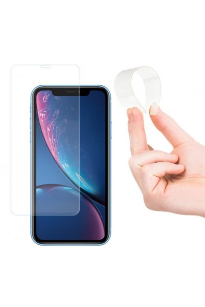 eng pl Wozinsky Nano Flexi Glass Hybrid Screen Protector Tempered Glass for iPhone XR 45206 12