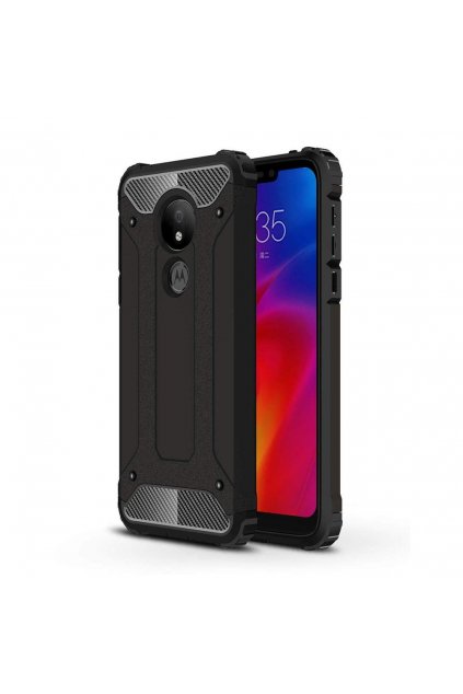 eng pl Hybrid Armor Case Tough Rugged Cover for Motorola Moto G7 Power black 50140 1