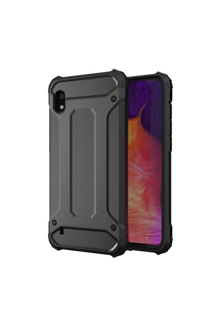 eng pl Hybrid Armor Case Tough Rugged Cover for Samsung Galaxy A10 black 51341 1