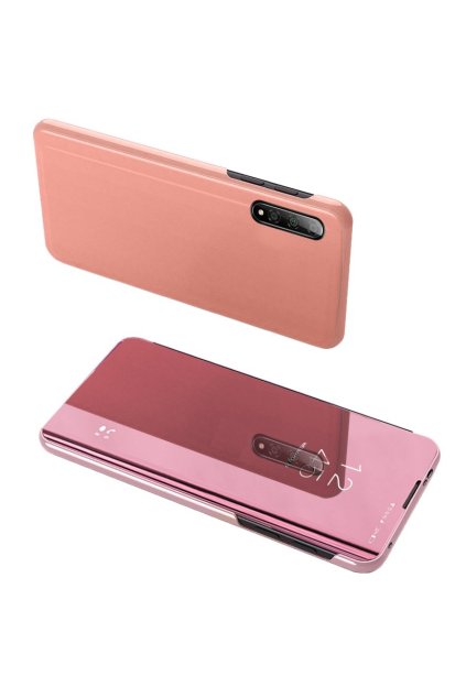 eng pl Clear View Case cover for Xiaomi Mi CC9e Xiaomi Mi A3 pink 54140 9