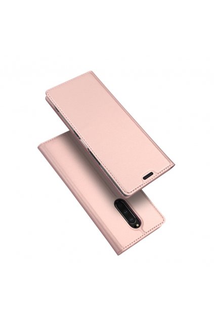 eng pl DUX DUCIS Skin Pro Bookcase type case for Sony Xperia 1 pink 48289 1