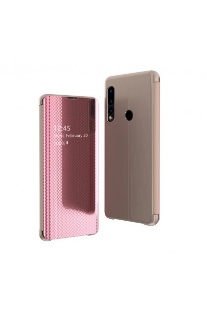 eng pl Flip View cover for Huawei P30 Lite pink 52961 1