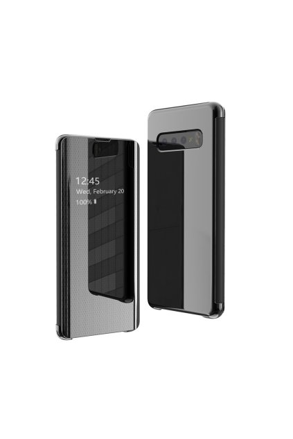 eng pl Flip View cover for Samsung Galaxy S10 black 52974 1