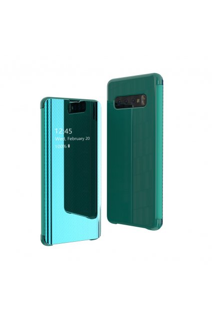 eng pl Flip View cover for Samsung Galaxy S10 Plus green 52967 1