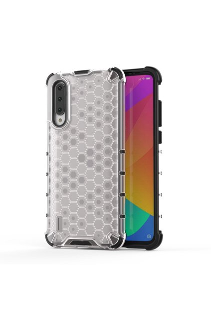 eng pl Honeycomb Case armor cover with TPU Bumper for Xiaomi Mi CC9e Xiaomi Mi A3 transparent 53898 12