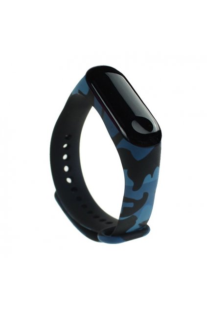 eng pl Replacment band strap for Xiaomi Mi Band 4 Mi Band 3 Camouflage blue 54223 1