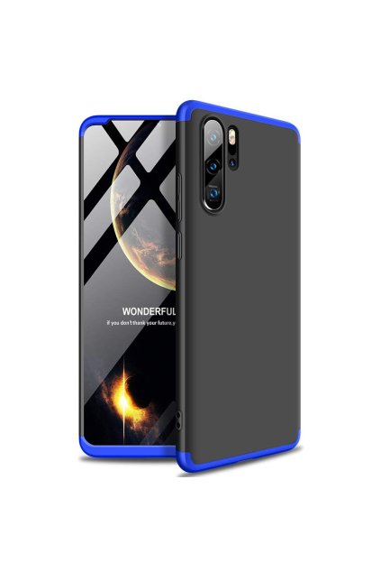 eng pl GKK 360 Protection Case Front and Back Case Full Body Cover Huawei P30 Pro black blue 48845 1