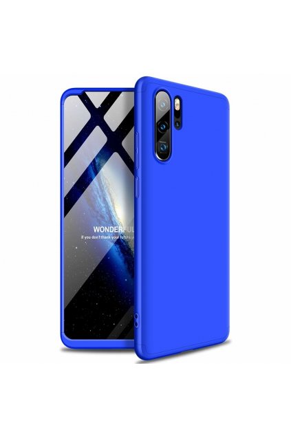 eng pl GKK 360 Protection Case Front and Back Case Full Body Cover Huawei P30 Pro black blue 48845 4