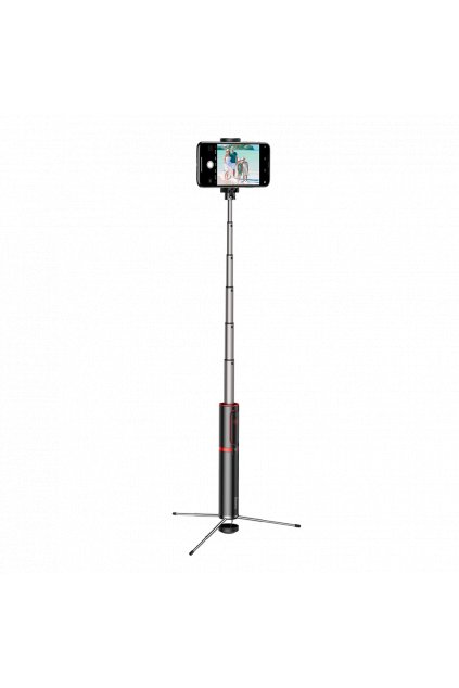 eng pl Baseus Selfie Stick Tripod Telescopic Stand Bluetooth red SUDYZP D19 51500 2