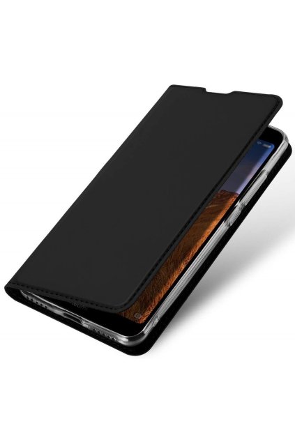 pol pl Etui HUAWEI NOVA 5T HONOR 20 z klapka Dux Ducis skorzane Skin Leather czarne 66059 1