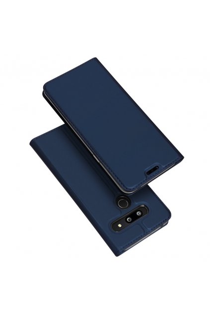 eng pl DUX DUCIS Skin Pro Bookcase type case for LG G8 ThinQ blue 49458 1
