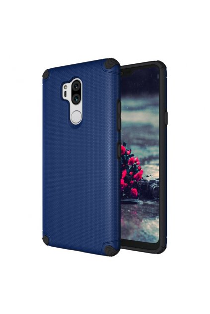 eng pl Light Armor Case Rugged Durable PC Cover for LG G7 ThinQ navy blue no metal plate 40706 1