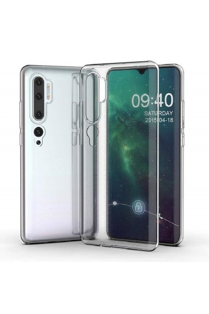 eng pl Case XIAOMI MI NOTE 10 Back Gel transparent 65934 1