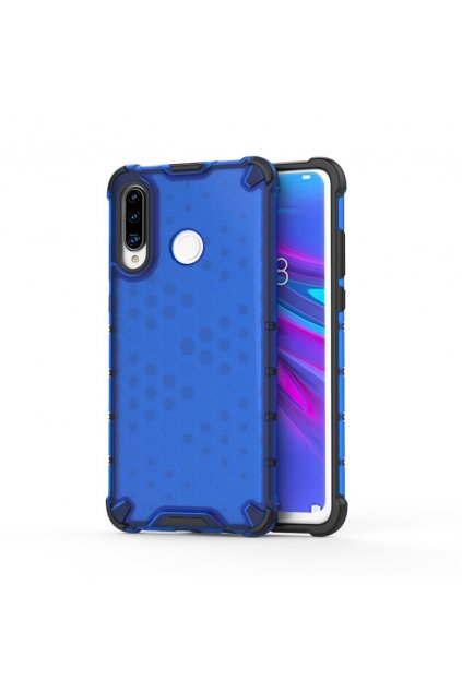 eng pl Honeycomb Case armor cover with TPU Bumper for Huawei P30 Lite blue 53875 1