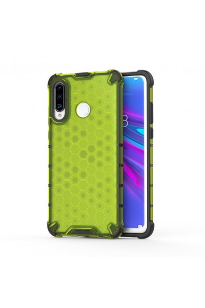 eng pl Honeycomb Case armor cover with TPU Bumper for Huawei P30 Lite green 53876 1