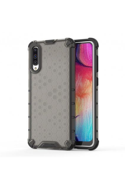 eng pl Honeycomb Case armor cover with TPU Bumper for Samsung Galaxy A50 black 53839 1