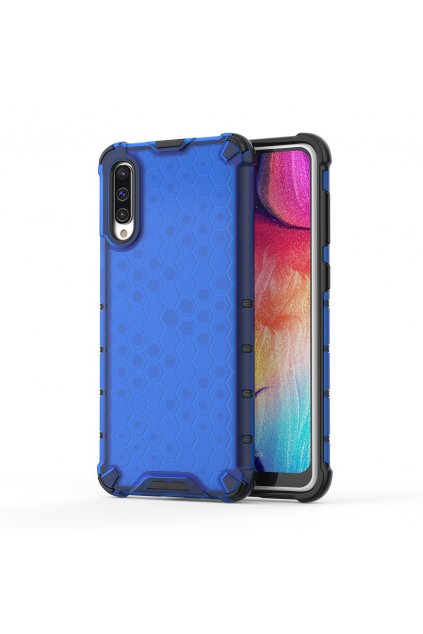 eng pl Honeycomb Case armor cover with TPU Bumper for Samsung Galaxy A50 blue 53840 1