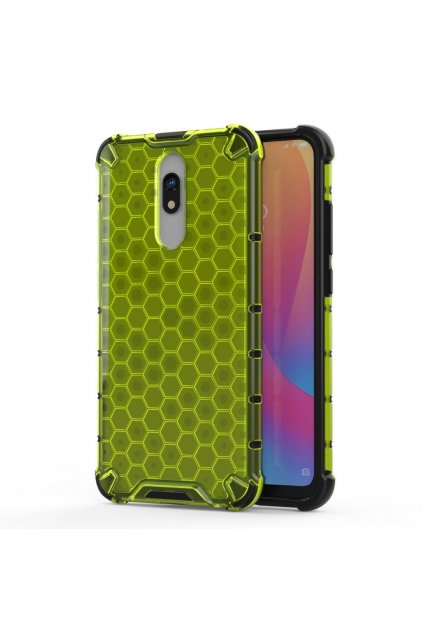 eng pl Honeycomb Case armor cover with TPU Bumper for Xiaomi Redmi 8A Xiaomi Redmi 8 green 55401 1