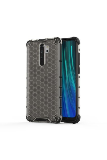 eng pl Honeycomb Case armor cover with TPU Bumper for Xiaomi Redmi Note 8 Pro black 55399 1