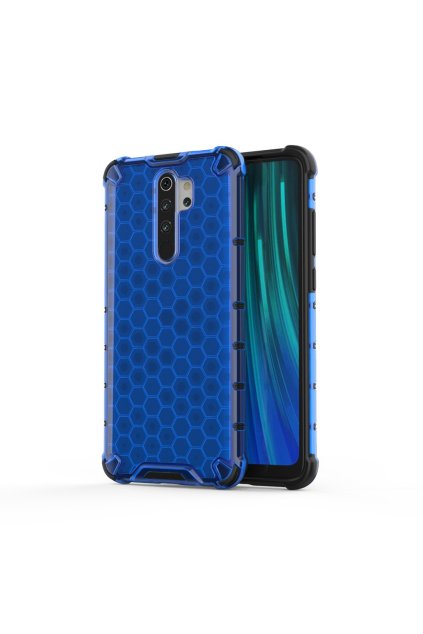 eng pl Honeycomb Case armor cover with TPU Bumper for Xiaomi Redmi Note 8 Pro blue 55398 1 – kópia