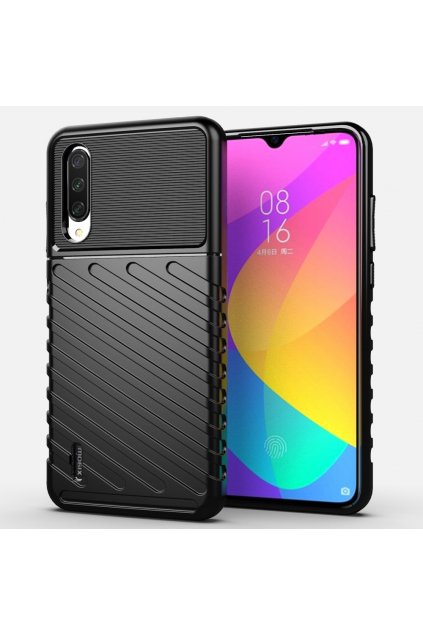 eng pl Thunder Case Flexible Tough Rugged Cover TPU Case for Xiaomi Mi 9 Lite Xiaomi Mi CC9 black 56386 1