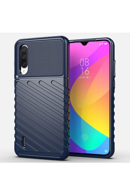 eng pl Thunder Case Flexible Tough Rugged Cover TPU Case for Xiaomi Mi 9 Lite Xiaomi Mi CC9 blue 56387 1